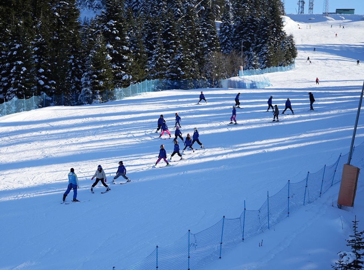 Ilgaz, yılbaşı tatilinde tatilci akınına uğradı;