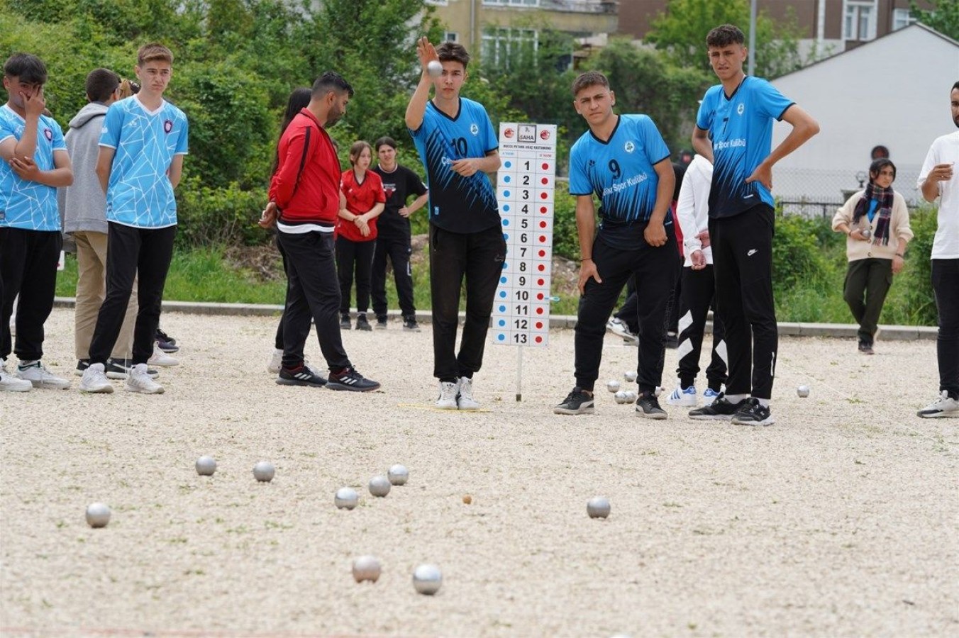 Bocce İl Birinciliği Araç'ta düzenlendi;