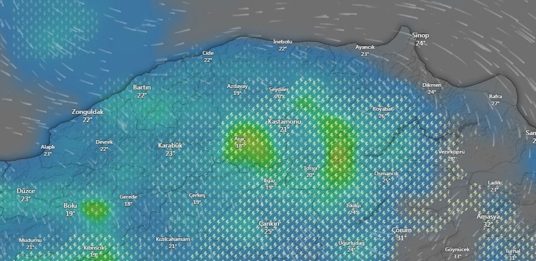 Kastamonu dikkat! Meteoroloji uyardı...;