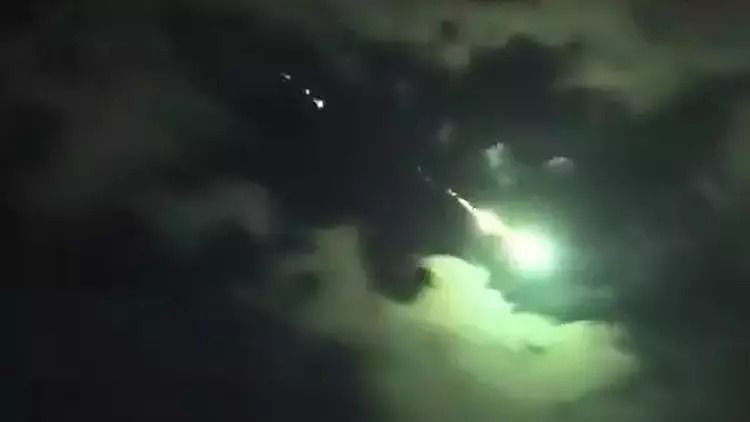 Kastamonu'da da görülen  meteorla ilgili Türkiye Uzay Ajansı'ndan açıklama!;