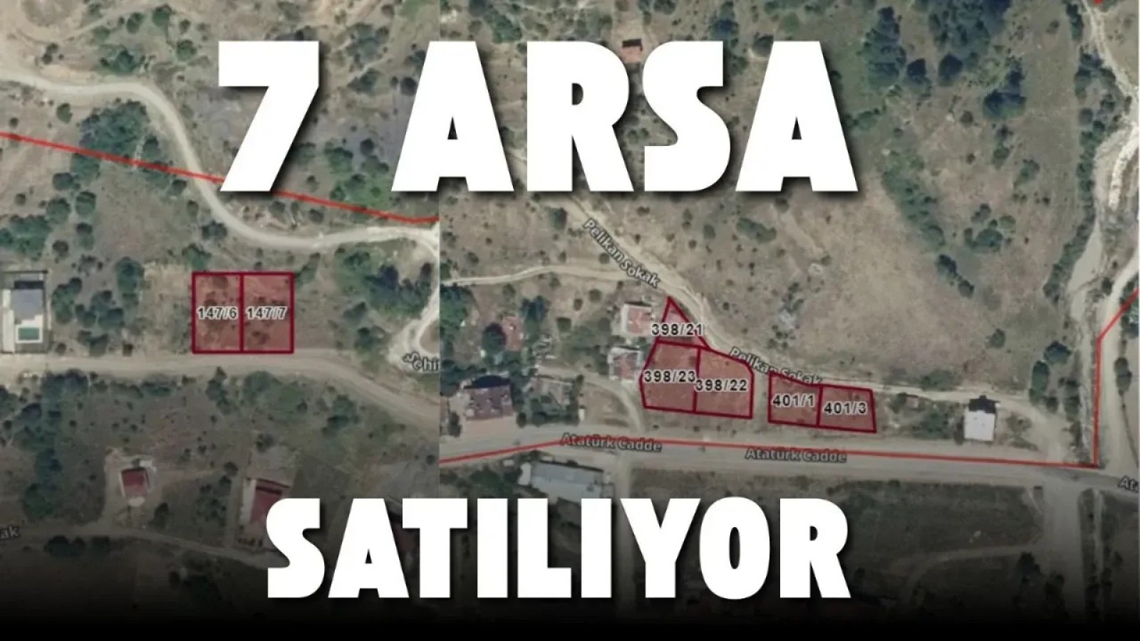 Kastamonu'da 7 arsa satışa çıktı!