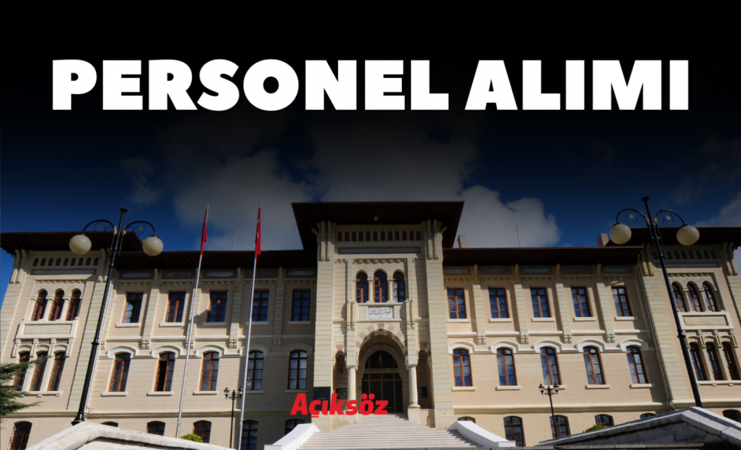 Kastamonu'da temizlik personeli alınacak;