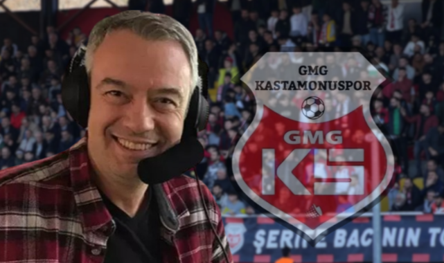 Ünlü spiker GMG Kastamonuspor’un maçını anlatacak!