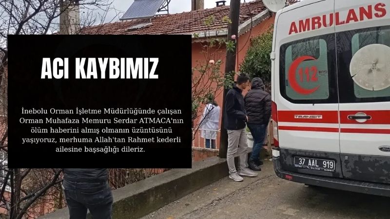 Kastamonu OBM’den evinde ölü bulunan memur için başsağlığı