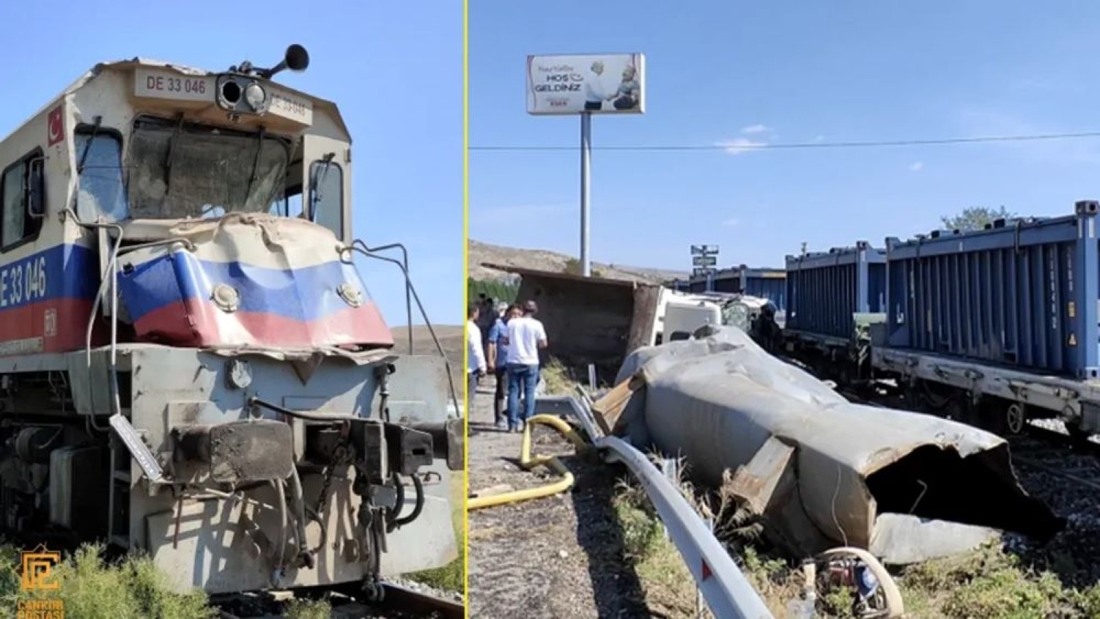 Komşuda tren kazası: Ölü ve yaralılar var!;