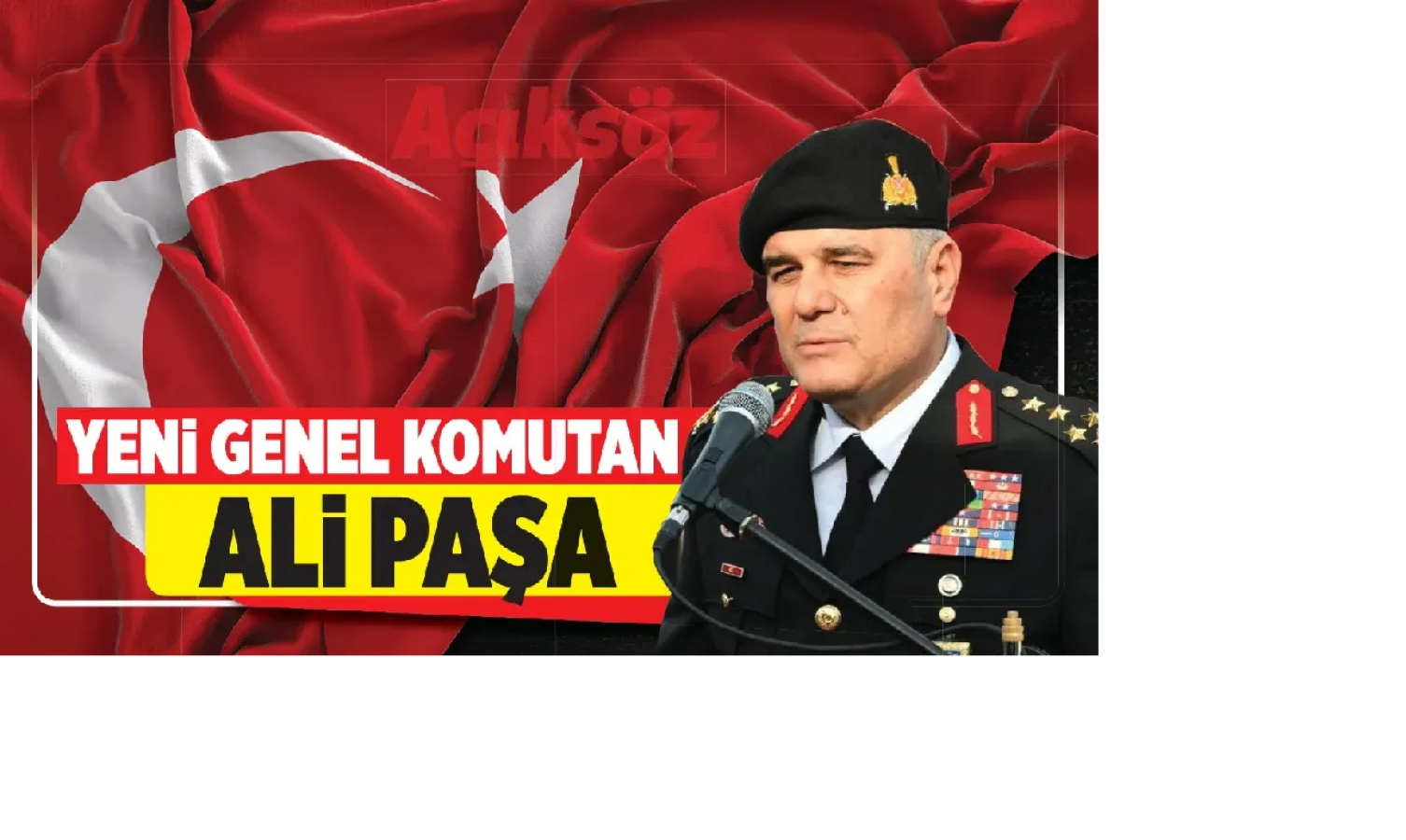 ‘Kastamonu Paşası’ jandarmanın zirvesinde;