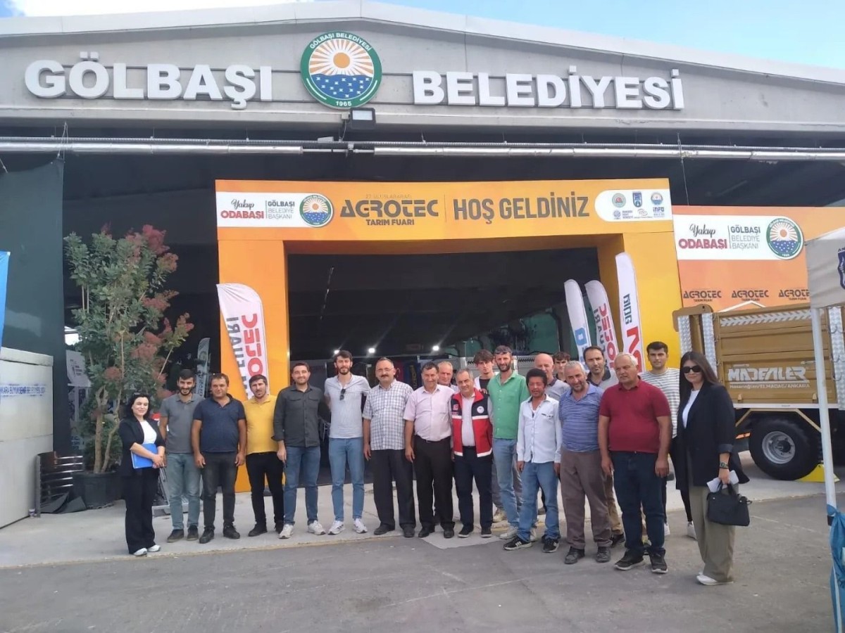 Pınarbaşı’ndan Gölbaşı Agrotec Tarım Fuarı’na Katılım