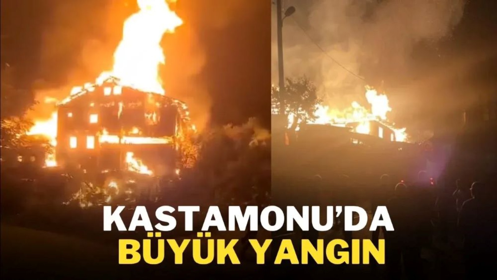 Kastamonu’da büyük yangın! Belediyeden açıklama!;