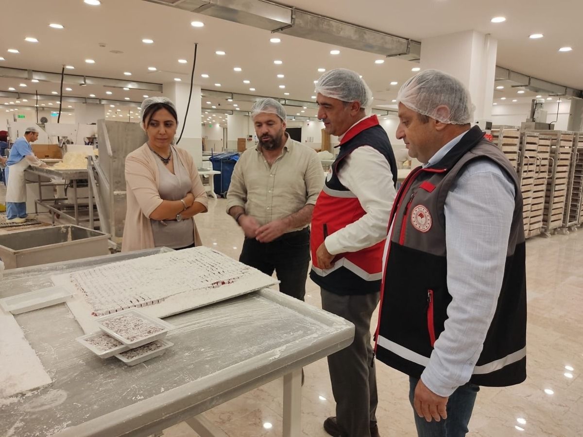 İl Müdüründen Sepetçioğlu çekme helva üretim tesisine ziyaret;