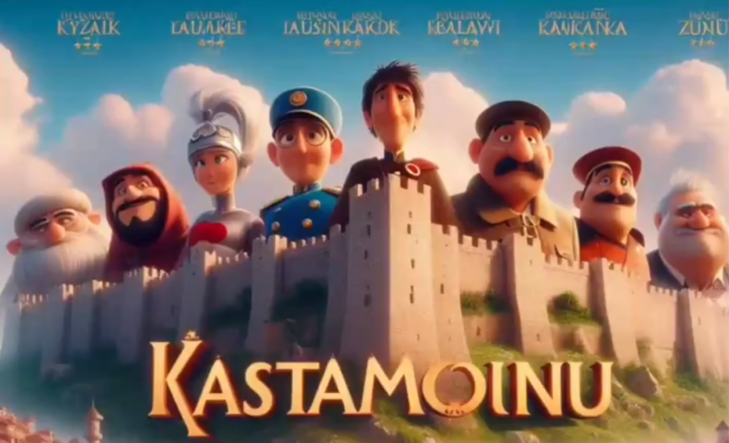 Kastamonu, çizgi film oldu