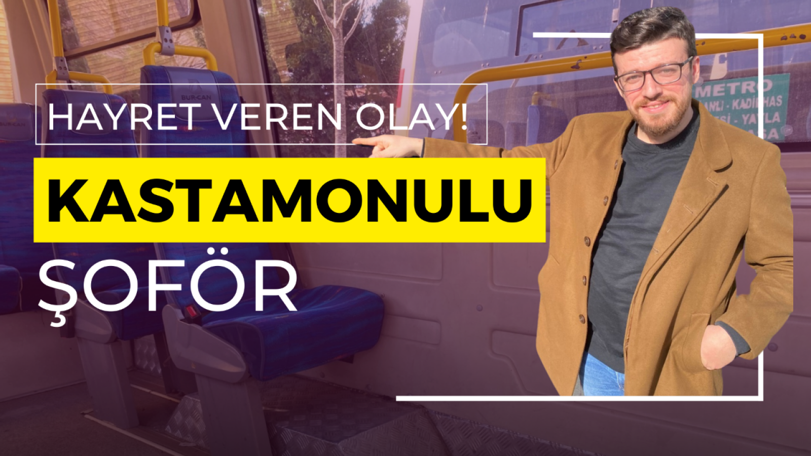 Kastamonulu şoförün yaşadığı hayret verici olay!;