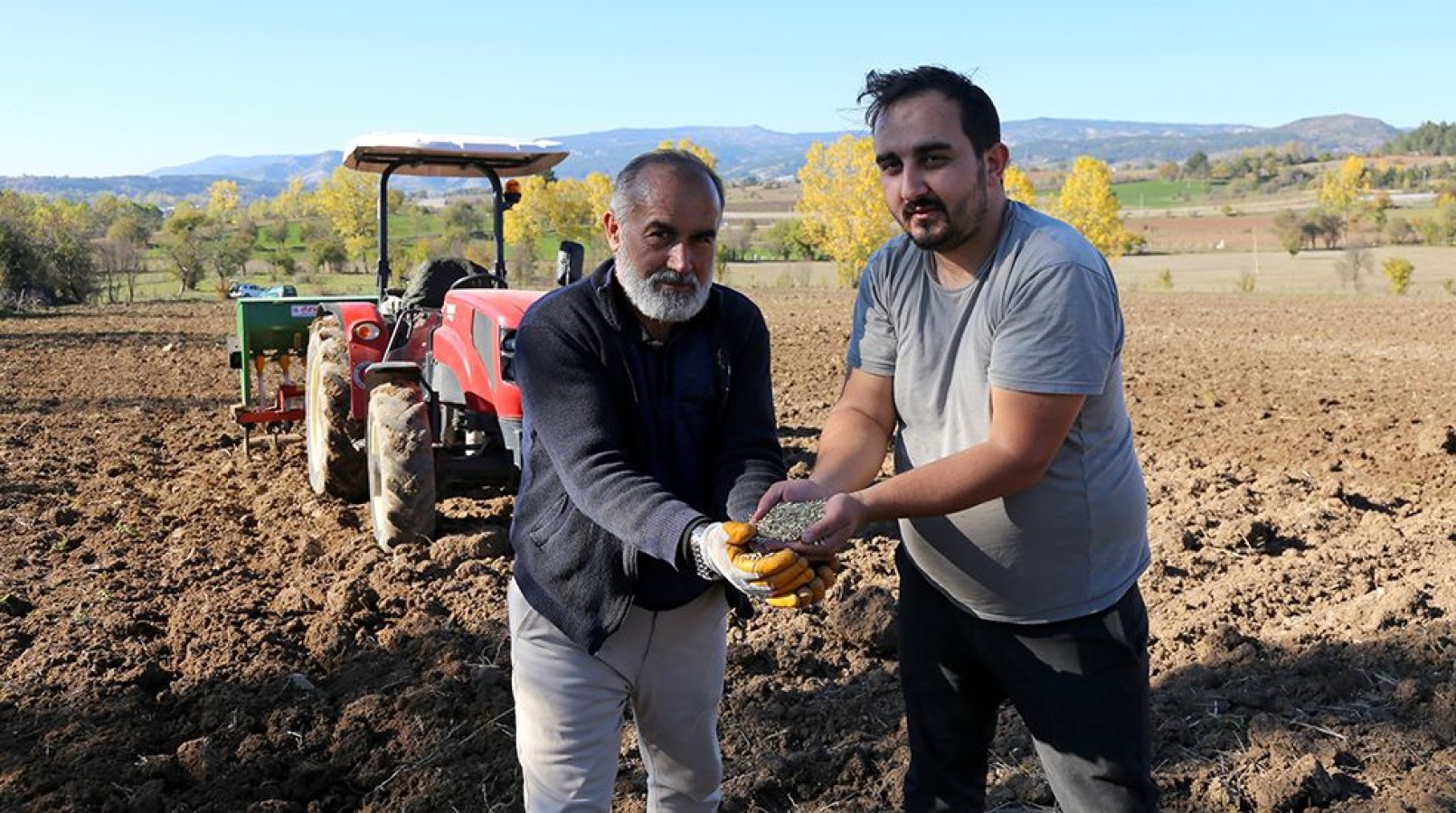 Kastamonu’da siyez toprakla buluştu, yüksek rekolte bekleniyor  ;