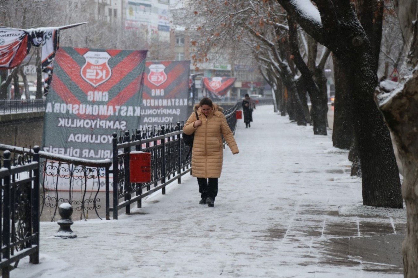 Kastamonu'da kar yağışı sekteye uğrayacak!